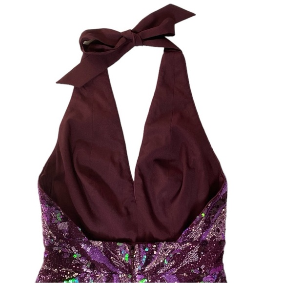 Dress the Population sequin halter gown - Picture 7 of 11
